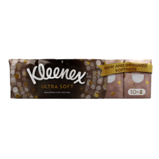 Kleenex Ultrasoft Taschentücher, 10 Stück
