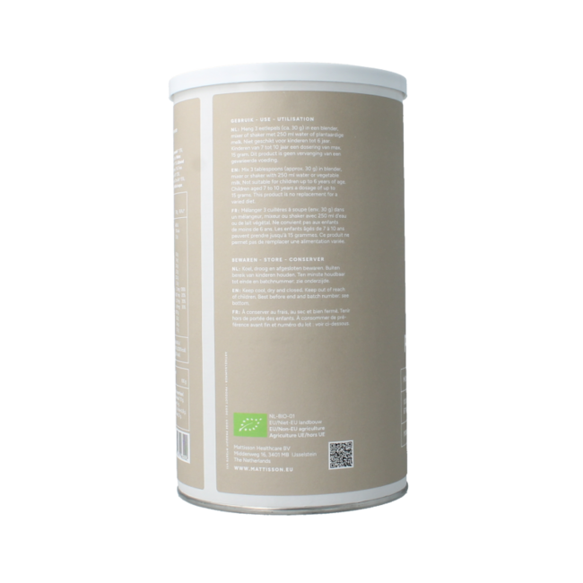 Mattisson Bio Vegane Proteinmischung 67% Bio 400 Gramm