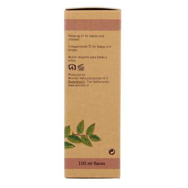 Olio da massaggio biologico per neonati 100 Millilitri