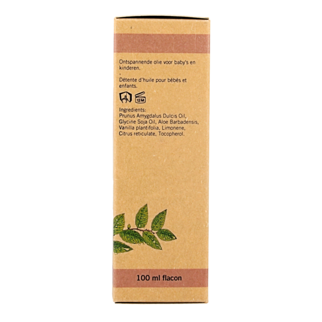 Huile de massage bio pour bébé 100 ml