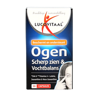 Lucovitaal Visión nítida y equilibrio hídrico ocular 30 Cápsulas