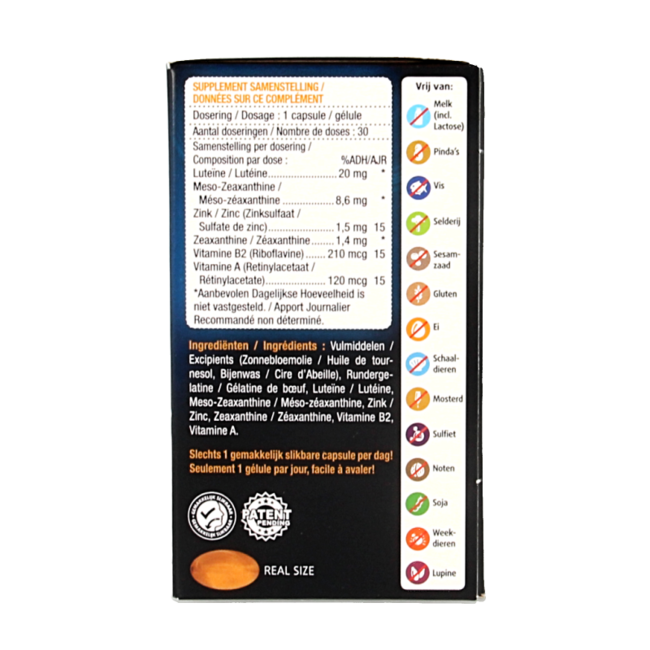 Scharfes Sehen & Feuchtigkeitsbalance 30 Kapseln