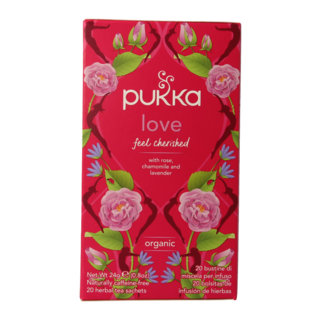 Pukka Love thee bio 20 Zakjes