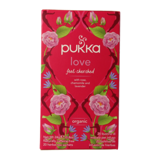 Pukka Tè Biologico Pukka Love (Amore) 20 Bustine