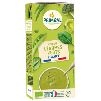 Primeal Primeal Velouté gebundene Suppe grüne Gemüse Bio 330 Milliliter