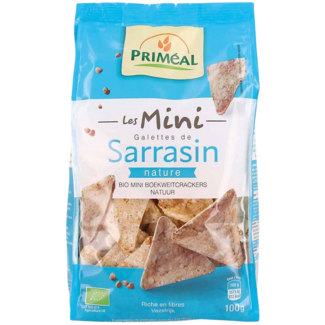 Primeal Mini krakersy gryczane naturalne bio 100 gramów