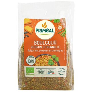 Primeal Primeal Bulgur with pumpkin and lemongrass organic 300 Gram