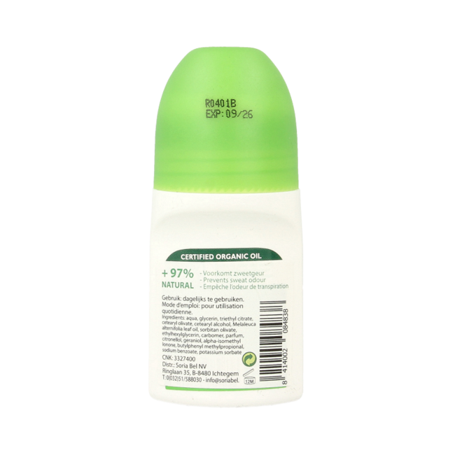 Corpore Sano Tea Tree Roll-on Deodorant 75ml