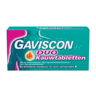 Gaviscon Duo comprimidos 24 Comprimidos masticables