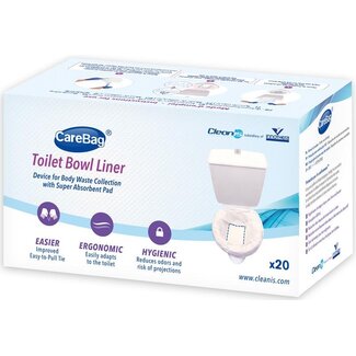 CareBag Sac de toilette CareBag - 20 unités