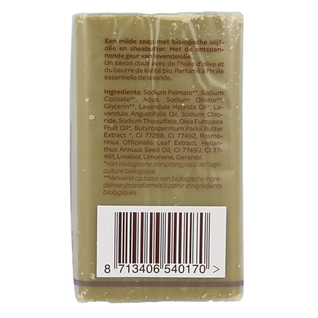 Traay Bee Honest Jabón de Oliva y Lavanda 100 g