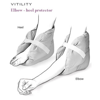 Vitility Vitility Protector de codo y talón 1 unidad