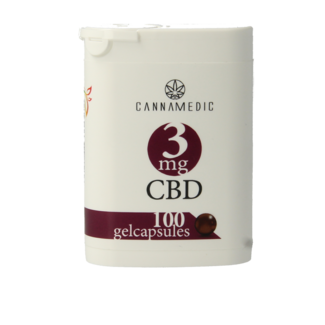 Cannamedic Capsule CBD 3mg 100 Capsule