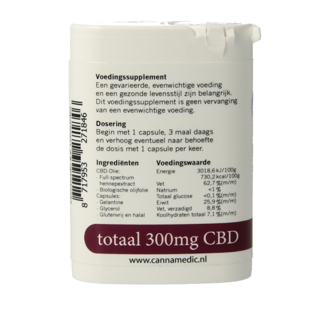 CBD Kapseln 3mg 100 Kapseln