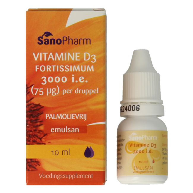 Vitamine D3 fortissimum Emulsan 10 mililitros