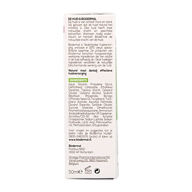 Biodermal Creme für fettige & Mischhaut 50 Milliliter