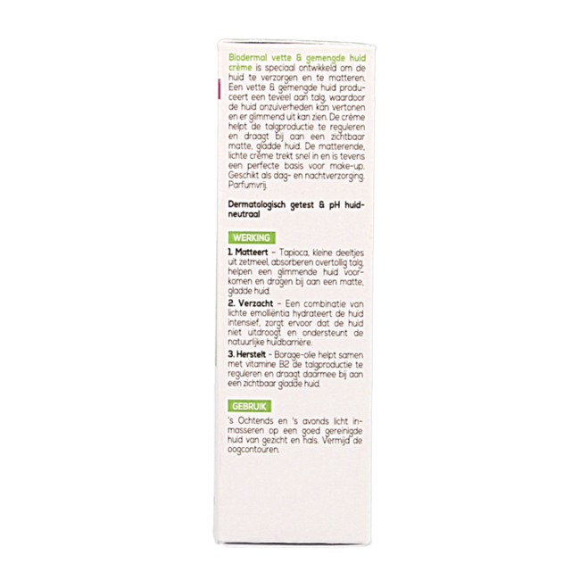 Biodermal Vet & gemengde huid creme 50 Milliliter