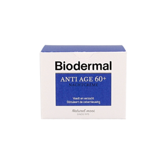 Biodermal Biodermal Night Cream anti-age 60+ 50 Millilitre