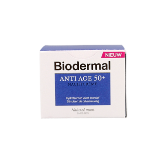 Biodermal Biodermal Nachtcreme anti-age 50+ 50 Milliliter