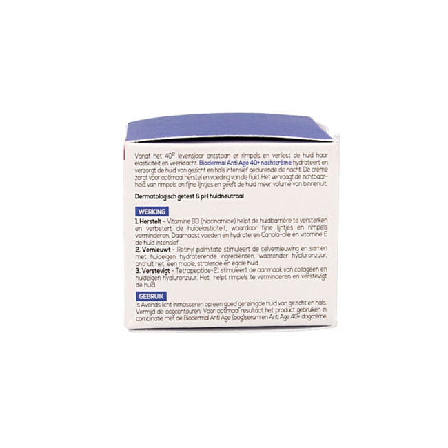 Biodermal Night Cream anti-age 40+ 50 Millilitre