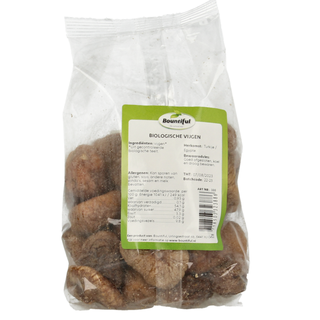Bountiful Organic Figs 500g