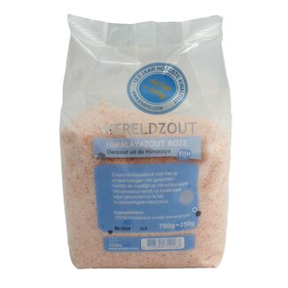 Esspo Sal del Himalaya rosa fina 700g + 250g 950 gramos