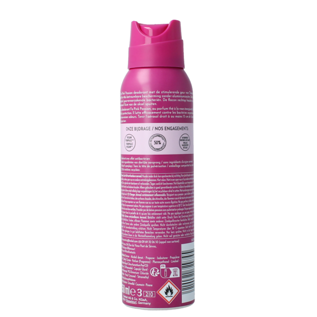 FA Desodorante en spray pink passion 150 mililitros