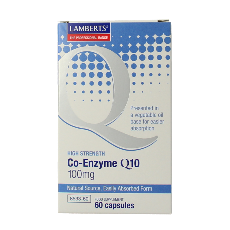Lamberts Coenzima Q10 100mg 60 Cápsulas