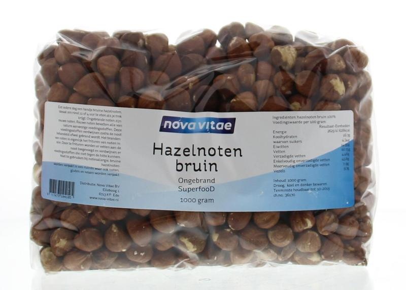 Nocciole Crude Nova Vitae 1kg: Energia e Nutrizione Pura