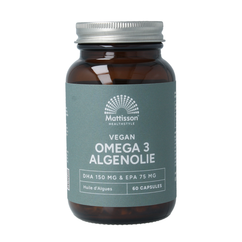 Mattisson Omega 3 Vegano Alghe DHA EPA - 60 Capsule Vegetali