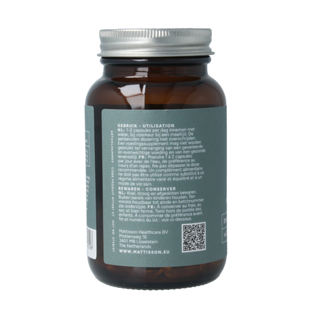 Vegan omega 3 algenolie DHA 150mg EPA 75mg 60 Vegetarische capsules