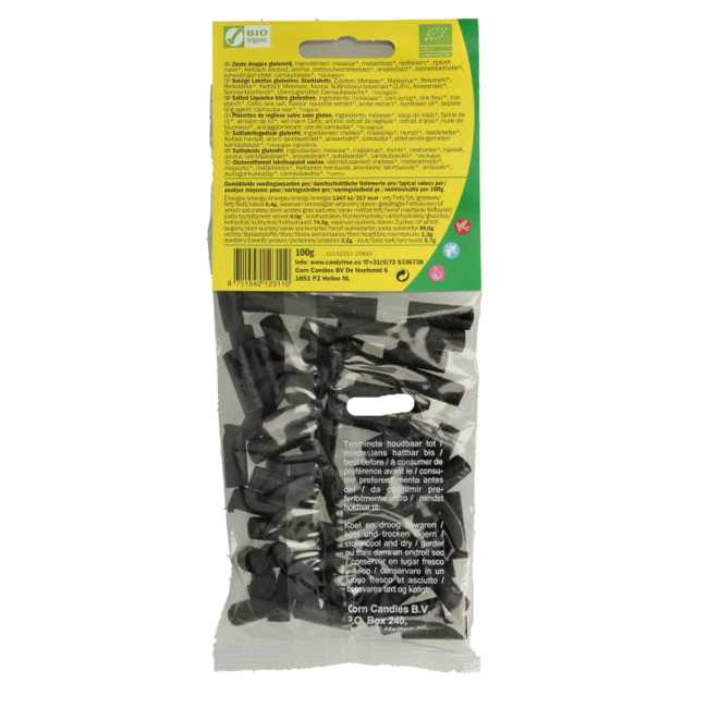 Candy Tree Salty Liquorice gluten-free organic 100g