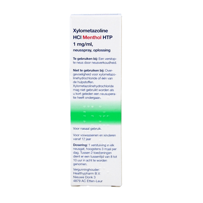 Spray nasal de xilometazolina y mentol 10 ml