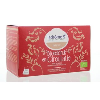 Ladrome Ladrôme Té bio para la presión arterial y la circulación 20 bolsitas