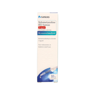 Sanias Xylometazoline HCI 1mg gotas 10 mililitros