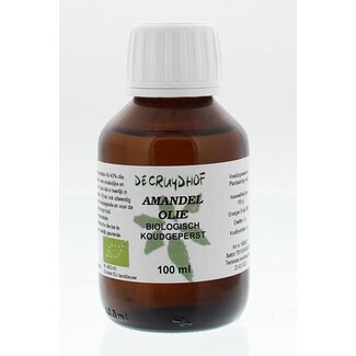 Cruydhof Cruydhof Almond oil cold-pressed organic 100 Millilitres