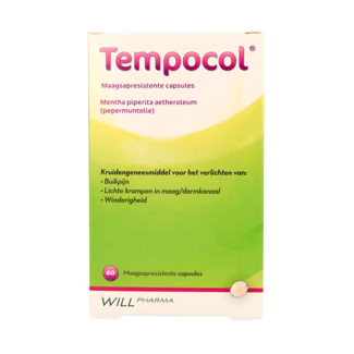 Tempocol Magensaftresistente Pfefferminze 182mg 60 Kapseln