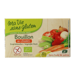 Ma Vie Sans Ma Vie Sans Bouillon de légumes sans gluten bio 72 g