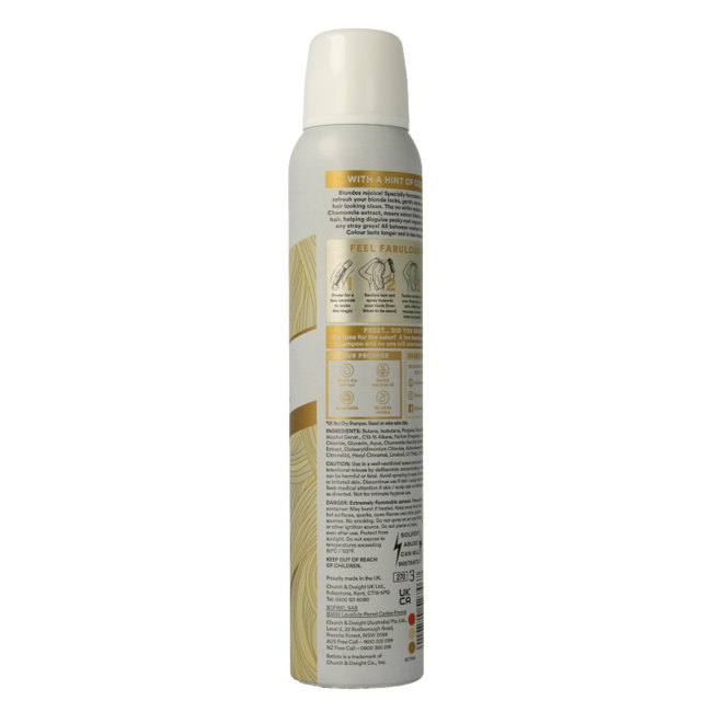 Batiste Trockenshampoo light & blonde 200 ml