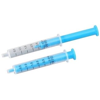 Spruyt Hillen Siringa dosatrice 3ml blu 50 Pezzi