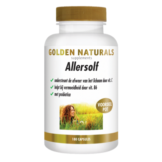 Golden Naturals Golden Naturals Allersolf 180 gélules végétales
