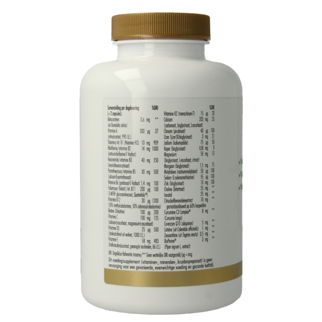Multi gold 180 Vegetarische capsules