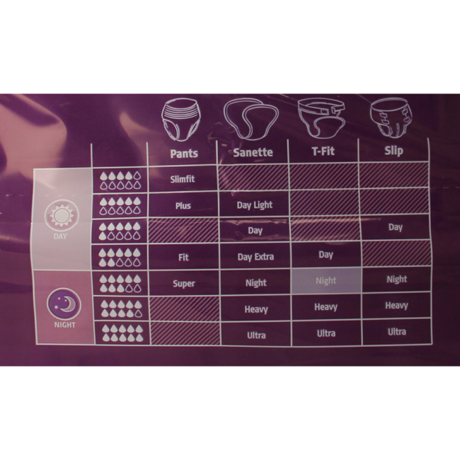 Absorin Comfort t-fit Nacht Größe XL 15 Stück