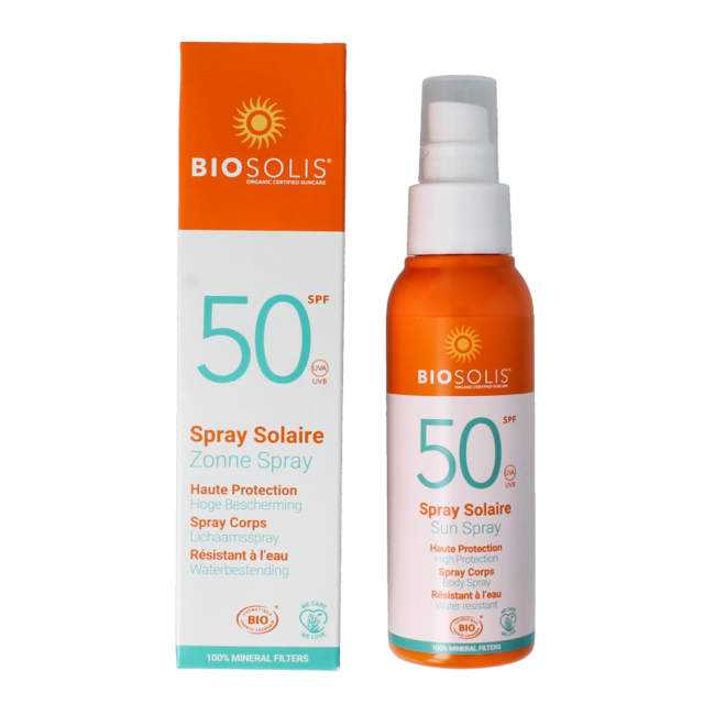 Biosolis Spray Solare SPF50 100 Millilitri