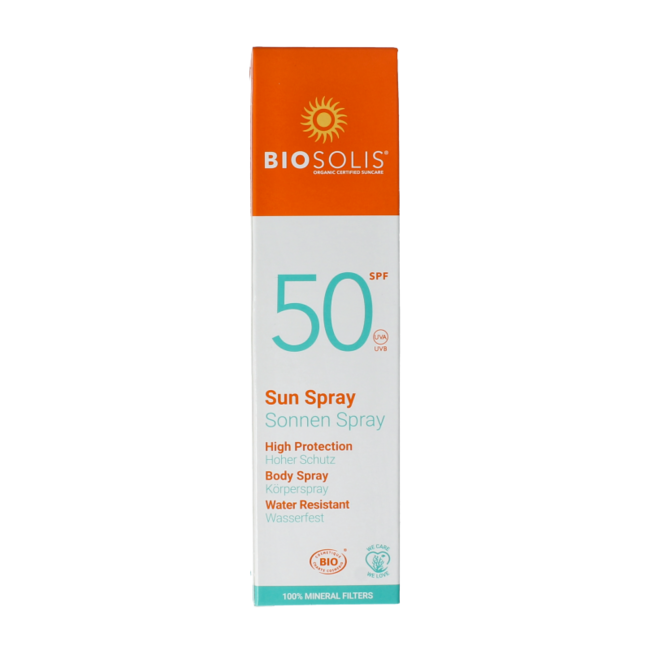 Biosolis Spray Solare SPF50 100 Millilitri