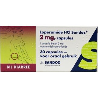 Sandoz Loperamida 2mg 30 Cápsulas