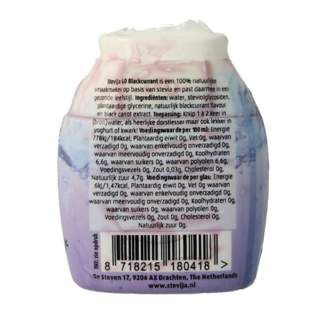 SteviJa Stevia jarabe de limonada go grosella negra 40 mililitros