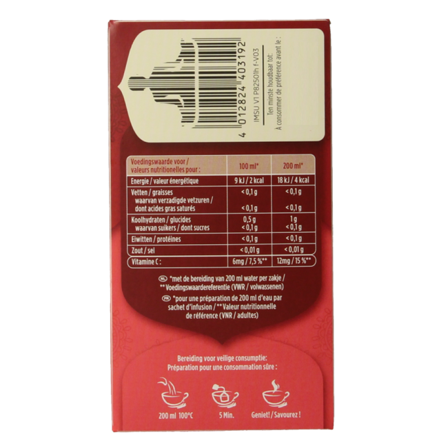 Soutien immunitaire bio 17 sachets