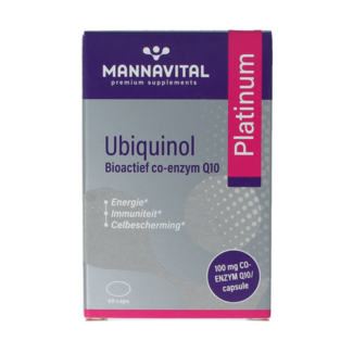Mannavital Ubiquinol Platinum 60 Kapseln