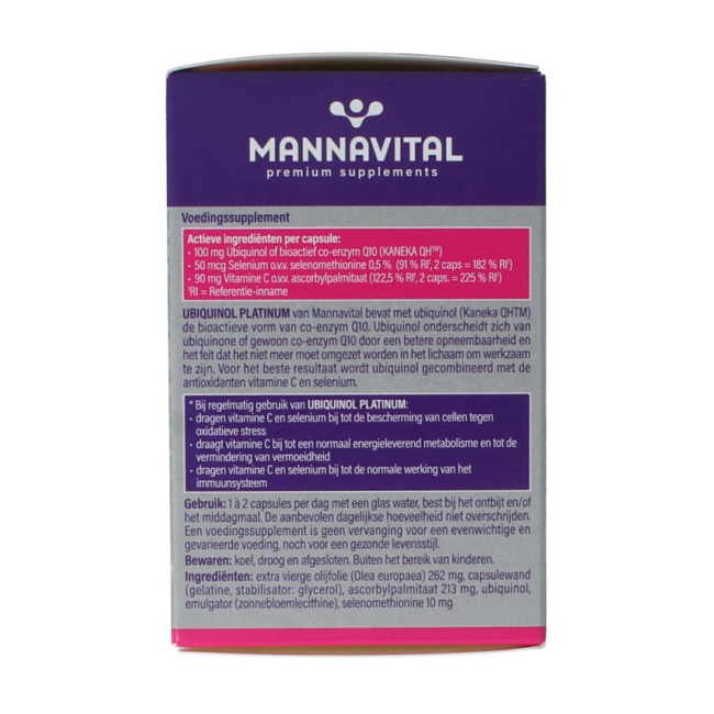 Ubiquinol platinum 60 cápsulas